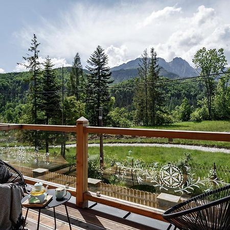 Bed and Breakfast Biala Owca Закопане Екстер'єр фото View of the High Tatras from the hotel