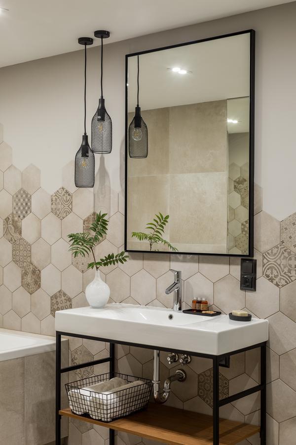 Bed and Breakfast Biala Owca Закопане Екстер'єр фото Bathroom tiles