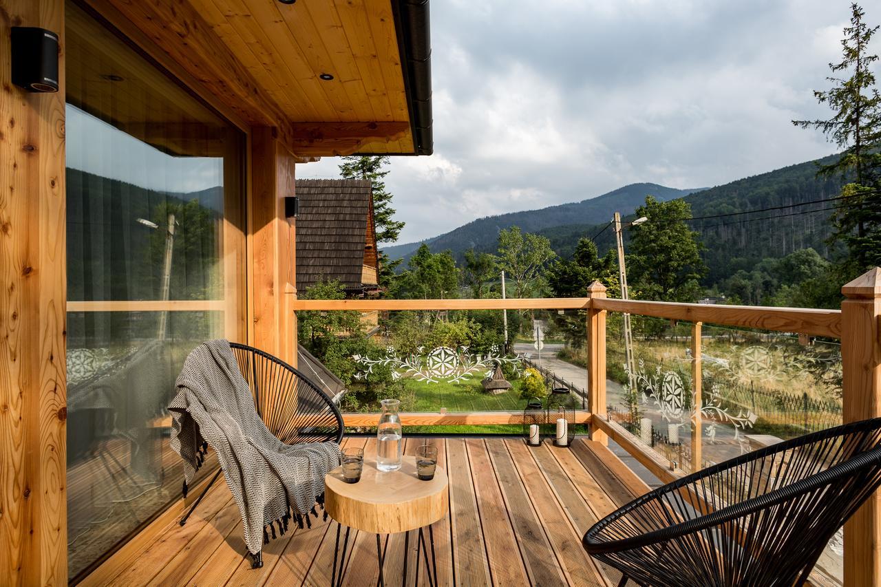 Bed and Breakfast Biala Owca Закопане Екстер'єр фото A balcony