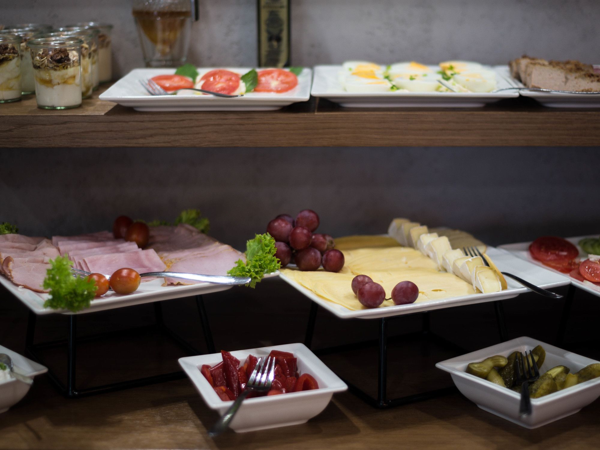 Bed and Breakfast Biala Owca Закопане Екстер'єр фото A buffet