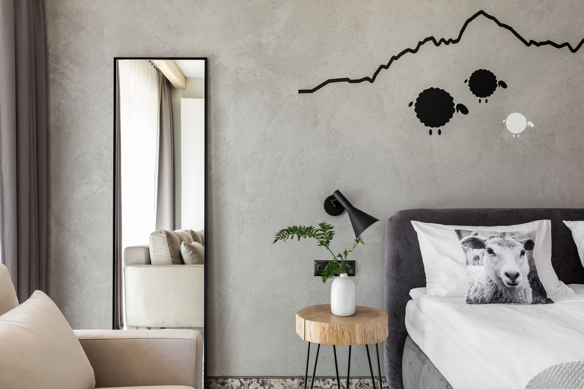 Bed and Breakfast Biala Owca Закопане Екстер'єр фото A wall sticker